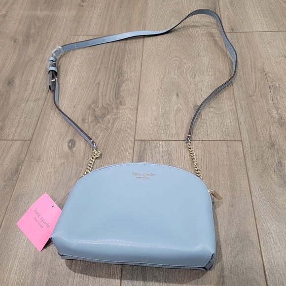 NWT - Kate Spade Light Blue Crossbody Bag - Picture 3 of 11